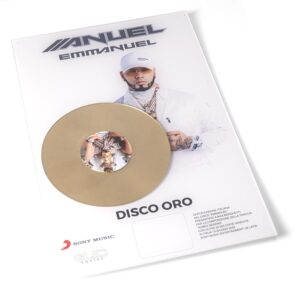 Realizzazione Disco d’Oro per "Emmanuel",
